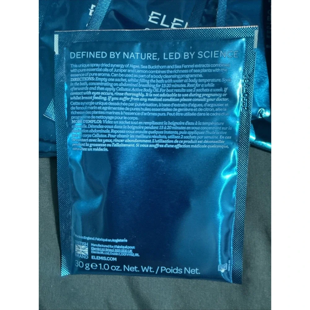 Elemis‎ Cellutox Herbal Bath Synergy 2 Boxes 300g 10.5 fl oz 20 Sachets